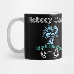 Hustle Hard Mad Unicorn Mug